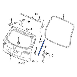 Honda OE - Liftgate Lift Support