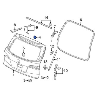 Honda OE - Liftgate Grommet