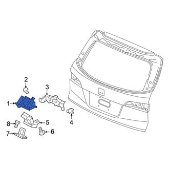 Honda OE - Rear Liftgate Latch Handle