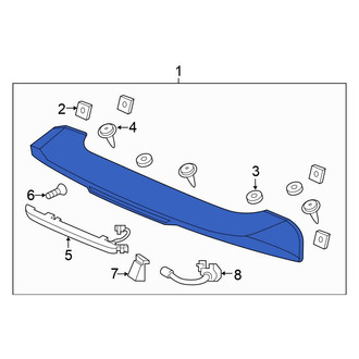 Honda OE - Rear Spoiler