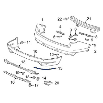 Honda OE - Front Bumper Trim