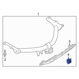 Honda OE - Rear Tow Hook Cover