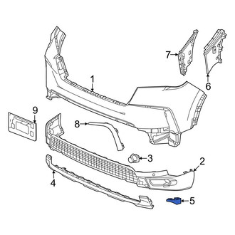 Honda OE - Front Left Spoiler