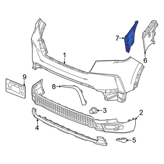 Honda OE - Front Left Grille