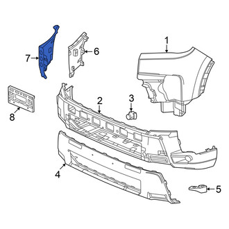 Honda OE - Front Right Grille
