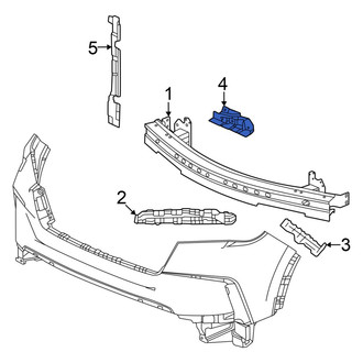 Honda OE - Bumper Guide Bracket
