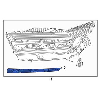 Honda OE - Right Headlight Bracket