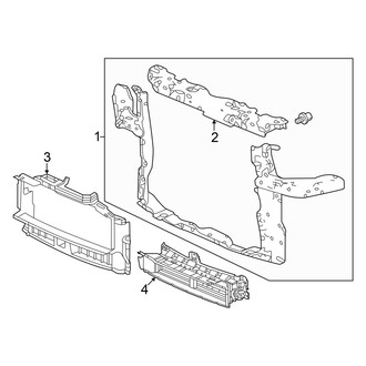 Honda OE - Radiator Support