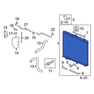 Honda OE - Radiator