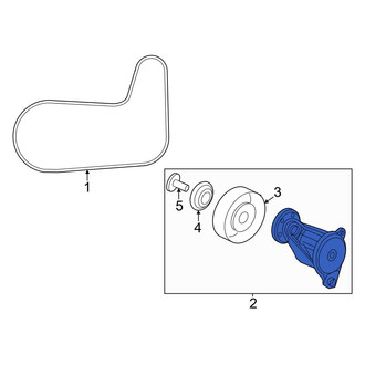 Honda OE - Accessory Drive Belt Tensioner Assembly
