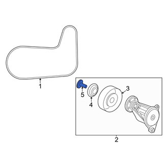 Honda OE - Belt Tensioner Pulley Bolt