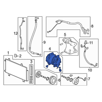 Honda OE - A/C Compressor