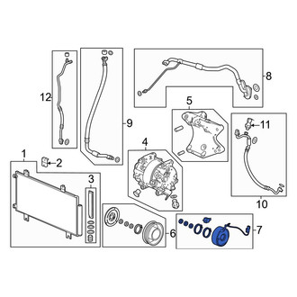 Honda OE - A/C Compressor Clutch Coil