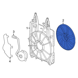 Honda OE - A/C Condenser Fan Blade