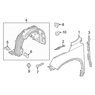 Honda OE - Fender & Components
