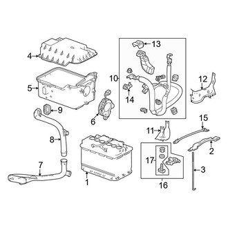 Honda OE - Electrical - Battery