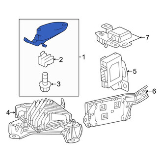 Honda OE - Radio Antenna Assembly