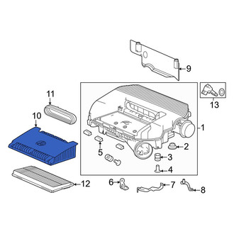 Honda OE - Air Cleaner Cover