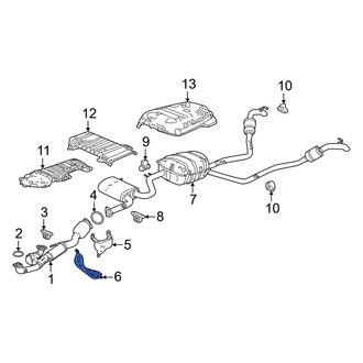 Honda OE - Front Floor Pan Heat Shield