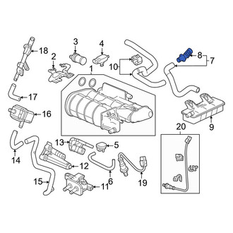 Honda OE - Evaporative Emissions System Line Adapter