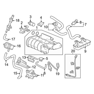 Honda OE - Emission System - Emission Components