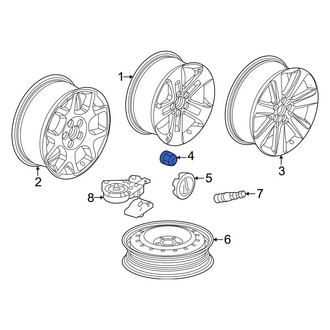 Honda OE - Wheel Lug Nut