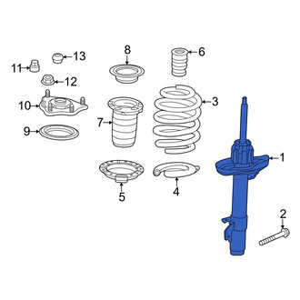 Honda OE - Front Right Suspension Strut