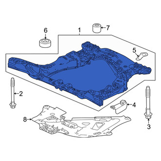 Honda OE - Front Suspension Subframe Crossmember