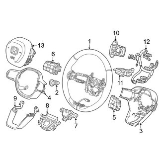 Honda OE - Steering Wheel & Trim