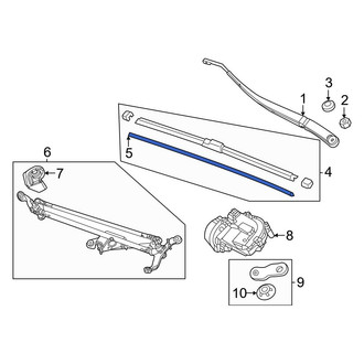 Honda OE - Front Right Wiper Blade Refill