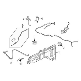 Honda OE - Windshield - Wiper & Washer Components (Washer Components)