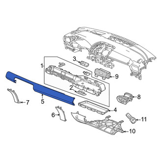 Honda OE - Lower Instrument Panel Trim Panel