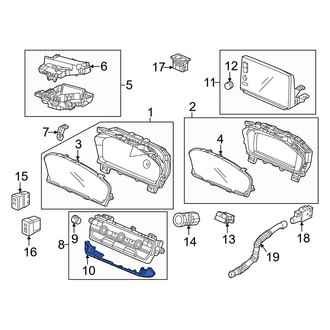 Honda OE - Lower Instrument Panel Trim Panel