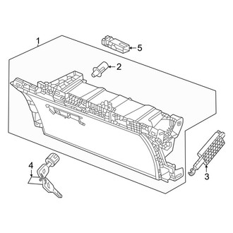Honda OE - Instrument Panel - Glove Box (Elite / EX-L / Touring / TrailSport)