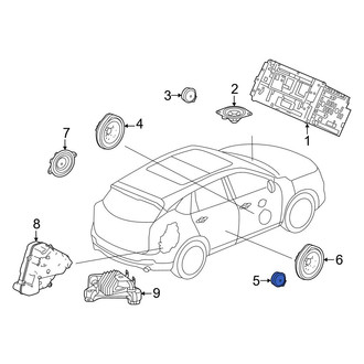 Honda OE - Front Outer Speaker