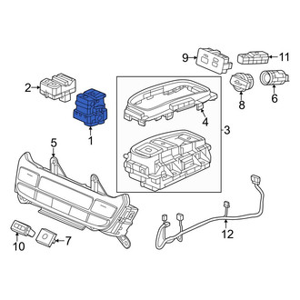 Honda OE - Electronic Parking Brake Control Switch