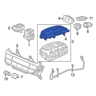 Honda OE - Automatic Transmission Shift Cover Plate