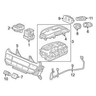 Honda OE - Console - Electrical Components