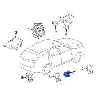 Honda OE - Air Bag Impact Sensor