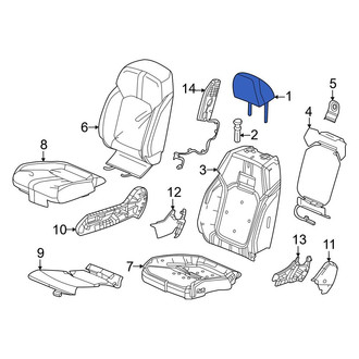 Honda OE - Front Left Headrest
