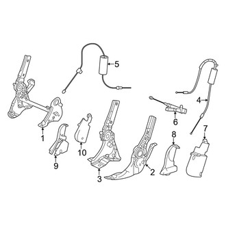 Honda OE - Seats & Tracks - Third Row Seats (Adjuster & Covers)