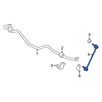 Honda OE - Rear Right Suspension Stabilizer Bar Link