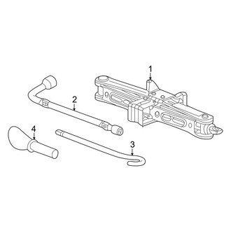 Honda OE - Rear Body & Floor - Jack & Components