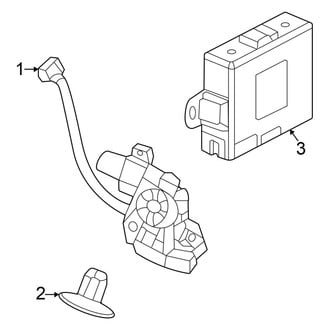 Honda OE - Lift Gate - Lock & Hardware