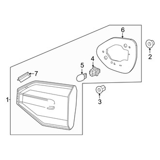 Honda OE - Rear Lamps - Backup Lamps