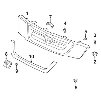 Honda OE - Grille & Components