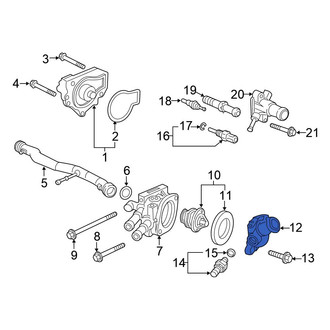 Honda OE - Engine Coolant Thermostat Housing