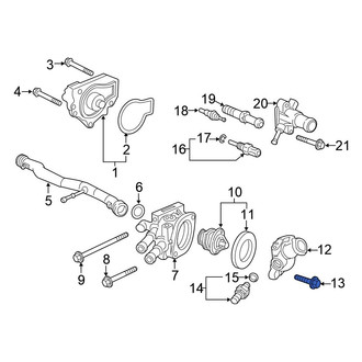 Honda OE - Engine Coolant Thermostat Housing Bolt