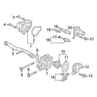 Honda OE - Engine Coolant Temperature Sensor O-Ring