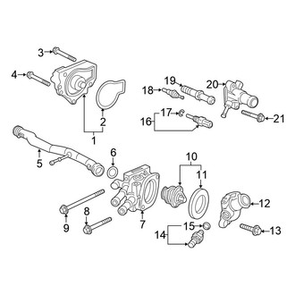 Honda OE - Cooling - Water Pump